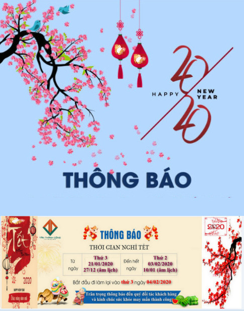 lịch nghỉ tết công ty tân thành công.....